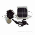 Solar Lighting Kit with One Lamp and One USB Mobile Phone Charger